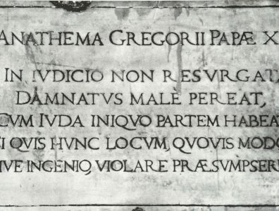 48. Anatema di Papa Gregorio XI